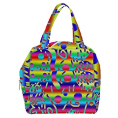 Rainbow Confetti Boxy Hand Bag