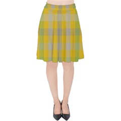 Zappwaits Juni Velvet High Waist Skirt by zappwaits