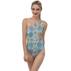 Zappwaits Juli To One Side Swimsuit by zappwaits