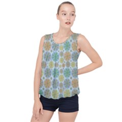 Zappwaits Juli Bubble Hem Chiffon Tank Top by zappwaits