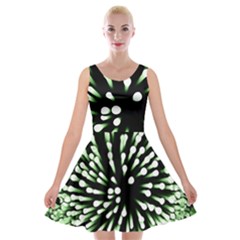 Bacteria Bacterial Species Imitation Velvet Skater Dress by HermanTelo