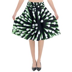 Bacteria Bacterial Species Imitation Flared Midi Skirt by HermanTelo