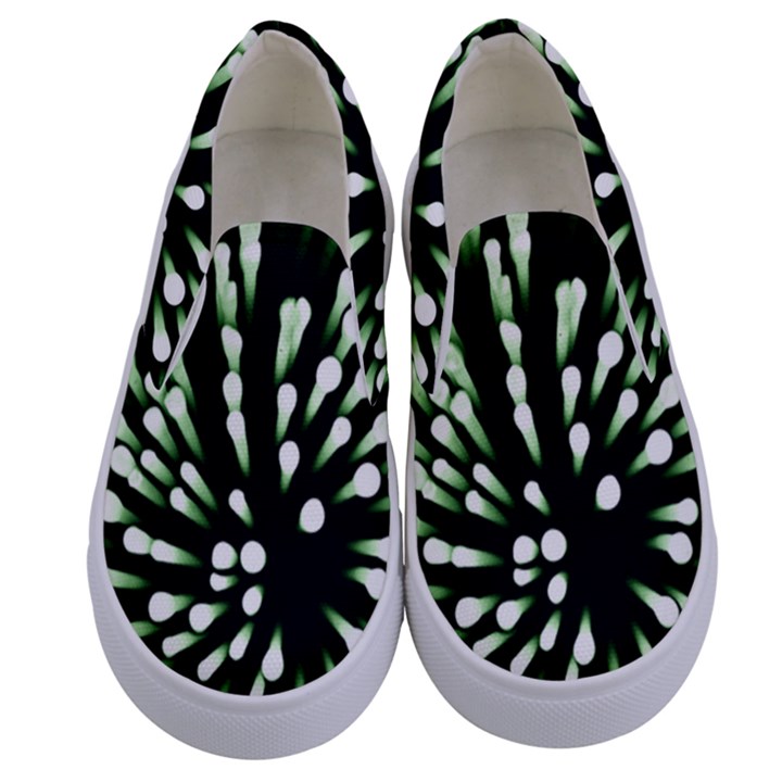 Bacteria Bacterial Species Imitation Kids  Canvas Slip Ons