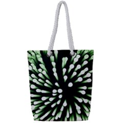 Bacteria Bacterial Species Imitation Full Print Rope Handle Tote (small)