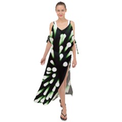 Bacteria Bacterial Species Imitation Maxi Chiffon Cover Up Dress by HermanTelo