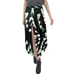 Bacteria Bacterial Species Imitation Velour Split Maxi Skirt