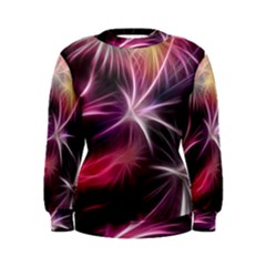 Fireworks Rocket Night Lights Flash Women s Sweatshirt