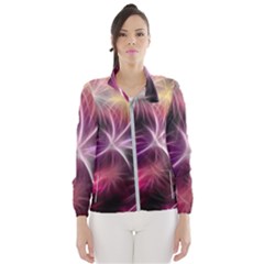 Fireworks Rocket Night Lights Flash Women s Windbreaker