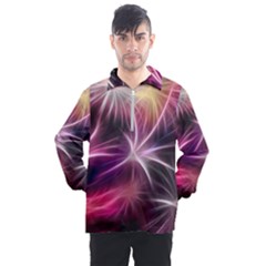 Fireworks Rocket Night Lights Flash Men s Half Zip Pullover