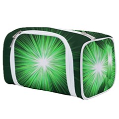 Green Blast Background Toiletries Pouch