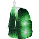 Green Blast Background Foldable Lightweight Backpack View3