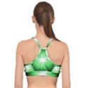 Green Blast Background Basic Training Sports Bra View2