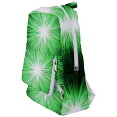 Green Blast Background Travelers  Backpack