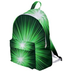 Green Blast Background The Plain Backpack