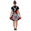 Wonderful Fairy With Butterflies And Roses Velvet Suspender Skater Skirt View2