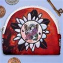 Wonderful Fairy With Butterflies And Roses Horseshoe Style Canvas Pouch View1