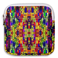 Abstract 19 Mini Square Pouch by ArtworkByPatrick