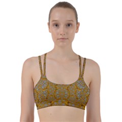 A Star In Golden Juwels Line Them Up Sports Bra by pepitasart