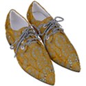 A Star In Golden Juwels Women s Pointed Oxford Shoes View3