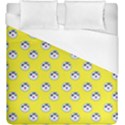 English Breakfast Yellow Pattern Duvet Cover (King Size) View1