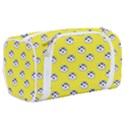 English Breakfast Yellow Pattern Toiletries Pouch View2