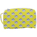 English Breakfast Yellow Pattern Toiletries Pouch View3