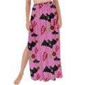 Bat Rose Lips Pink Pattern Maxi Chiffon Tie-Up Sarong View1