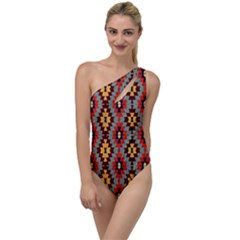 Abstract 18 To One Side Swimsuit by ArtworkByPatrick