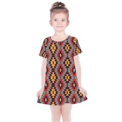 Abstract 18 Kids  Simple Cotton Dress by ArtworkByPatrick