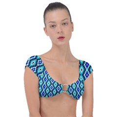 Abstract 18 1 Cap Sleeve Ring Bikini Top