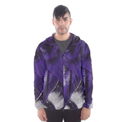 Violet Men s Hooded Windbreaker