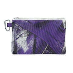 Violet Canvas Cosmetic Bag (large) by WILLBIRDWELL