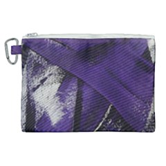 Violet Canvas Cosmetic Bag (xl) by WILLBIRDWELL