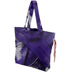 Violet Drawstring Tote Bag by WILLBIRDWELL