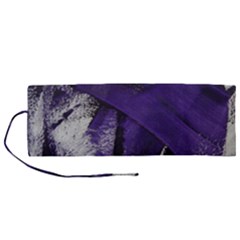 Violet Roll Up Canvas Pencil Holder (m) by WILLBIRDWELL