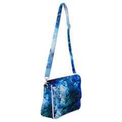 Petals Shoulder Bag With Back Zipper by WILLBIRDWELL