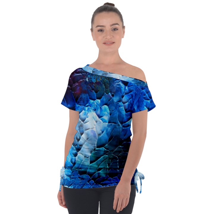 PETALS Tie-Up Tee