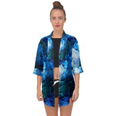 Petals Open Front Chiffon Kimono by WILLBIRDWELL