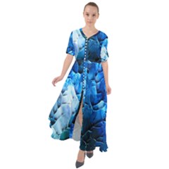 Petals Waist Tie Boho Maxi Dress