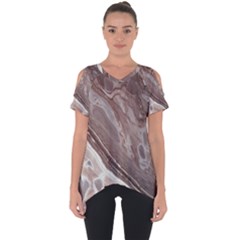 Mud Cut Out Side Drop Tee by WILLBIRDWELL