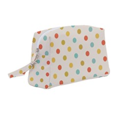 Polka Dots Dot Spots Wristlet Pouch Bag (medium) by Vaneshart