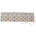 Polka Dots Dot Spots Roll Up Canvas Pencil Holder (L) View2