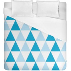 Abstract Modern Background Blue Duvet Cover (king Size)