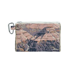 Vintage Travel Poster Grand Canyon Canvas Cosmetic Bag (small) by Vaneshart