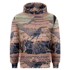 Vintage Travel Poster Grand Canyon Men s Overhead Hoodie by Vaneshart