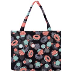 Seamless Sweets Background Mini Tote Bag by Vaneshart