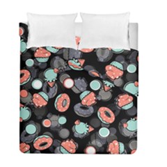 Seamless Sweets Background Duvet Cover Double Side (full/ Double Size) by Vaneshart