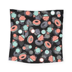 Seamless Sweets Background Square Tapestry (small) by Vaneshart