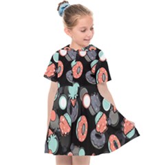 Seamless Sweets Background Kids  Sailor Dress by Vaneshart