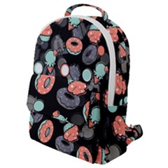 Seamless Sweets Background Flap Pocket Backpack (small) by Vaneshart